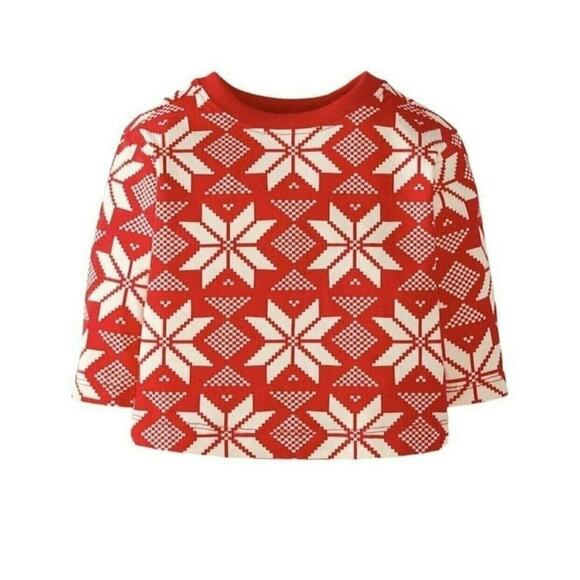 NWT Hanna Andersson Holiday Printed Jersey Tee, 85 - Picture 1 of 1